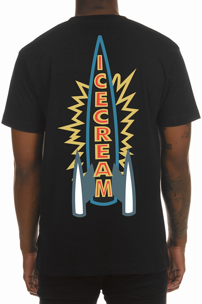 Icecream Rocket Boy SS Tee High Density Knit