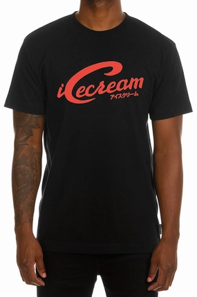Midweight Knit Icecream Script SS Tee