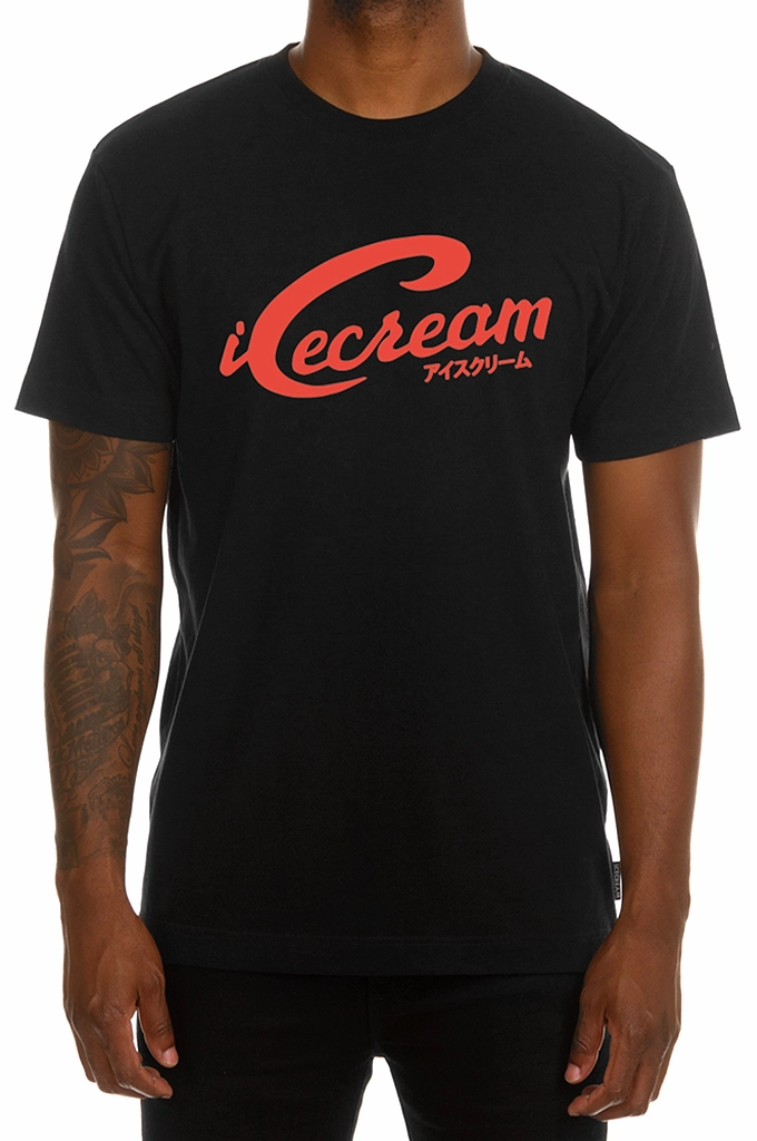 Icecream Script SS Tee Fashion Layering Classic Style