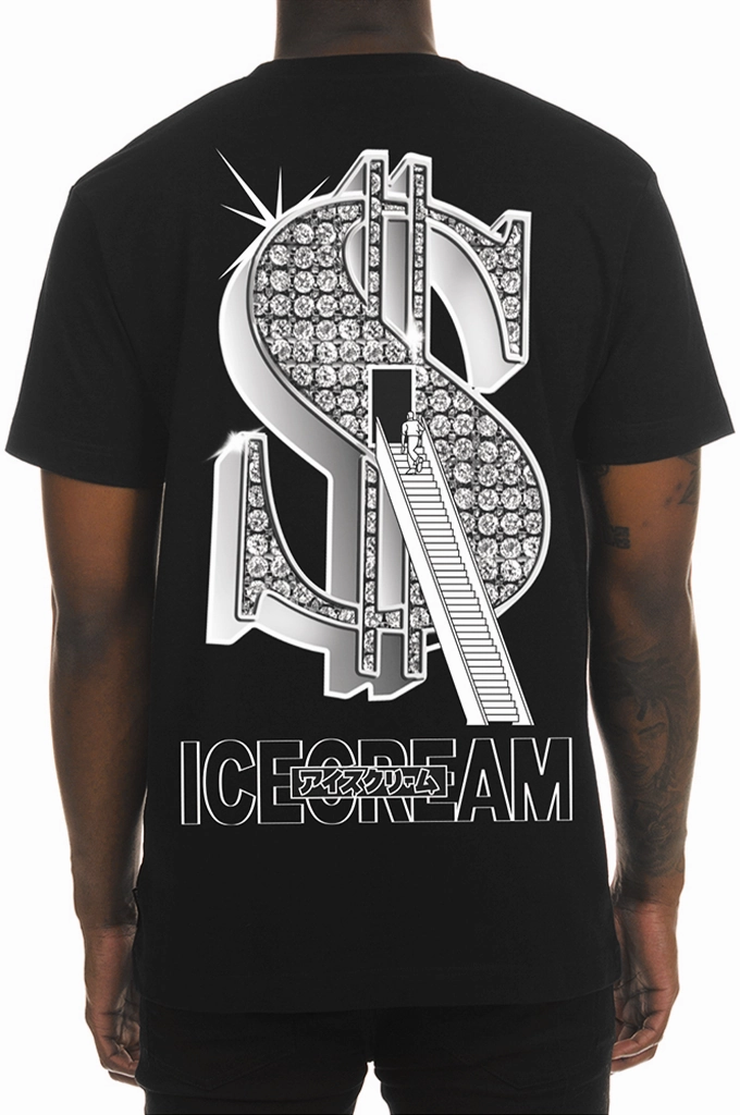 Easy and Relaxed Icecream Stairs To Success SS Tee