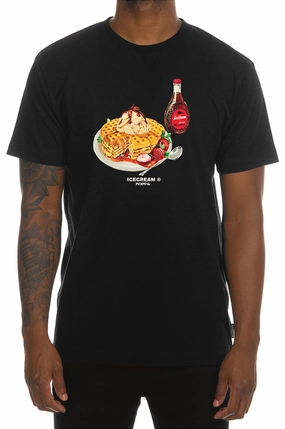 Icecream Waffles SS Tee Comfortable All Day Wear
