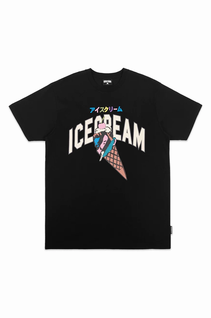 Weekend Look Icecream Yikes Stripes SS Tee