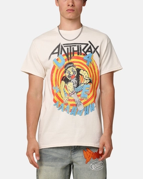 Anthrax U3EEEAAHH T-Shirt Natural Sleek Design NonRestrictive Cut