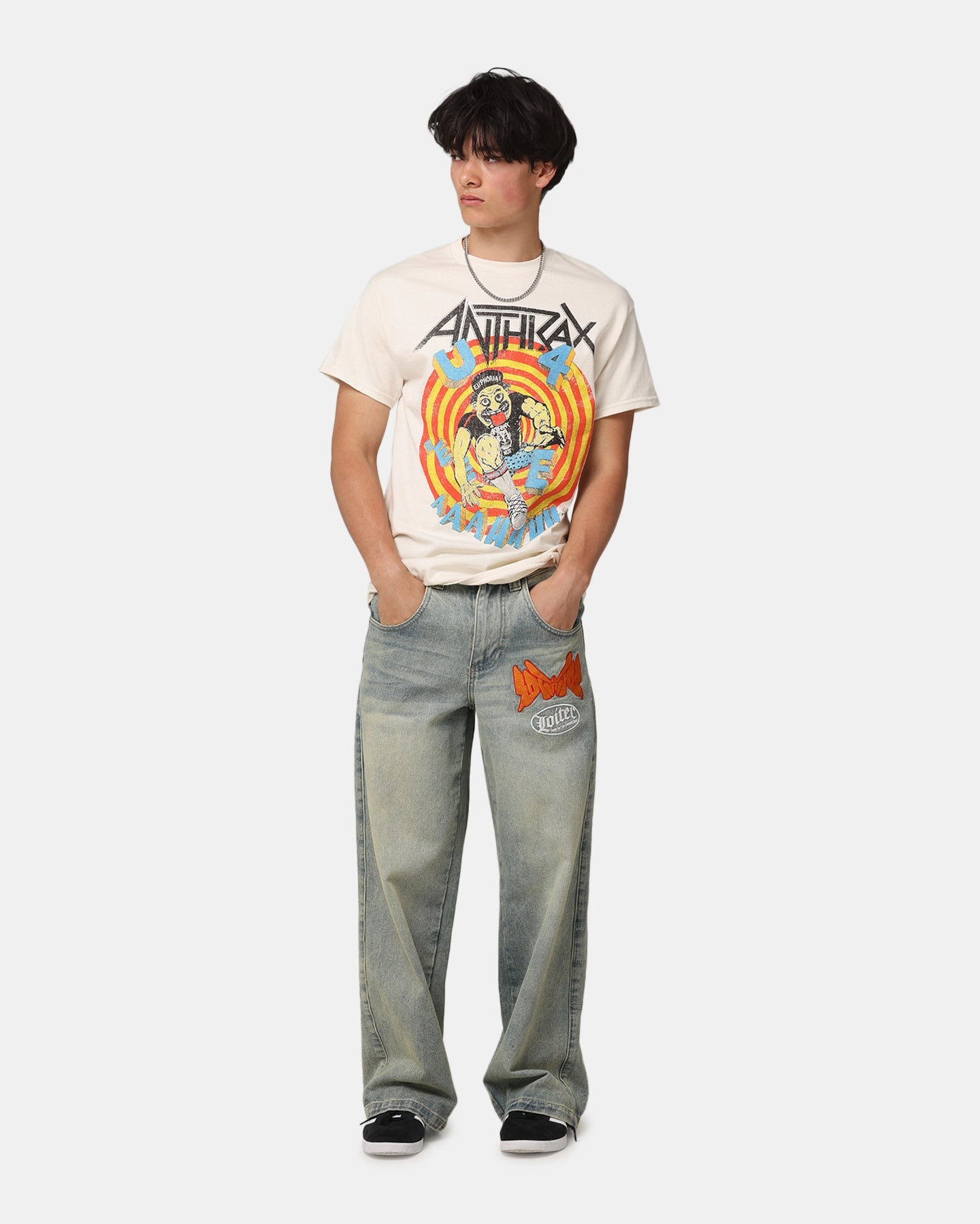 Anthrax U3EEEAAHH T-Shirt Natural Cozy Style