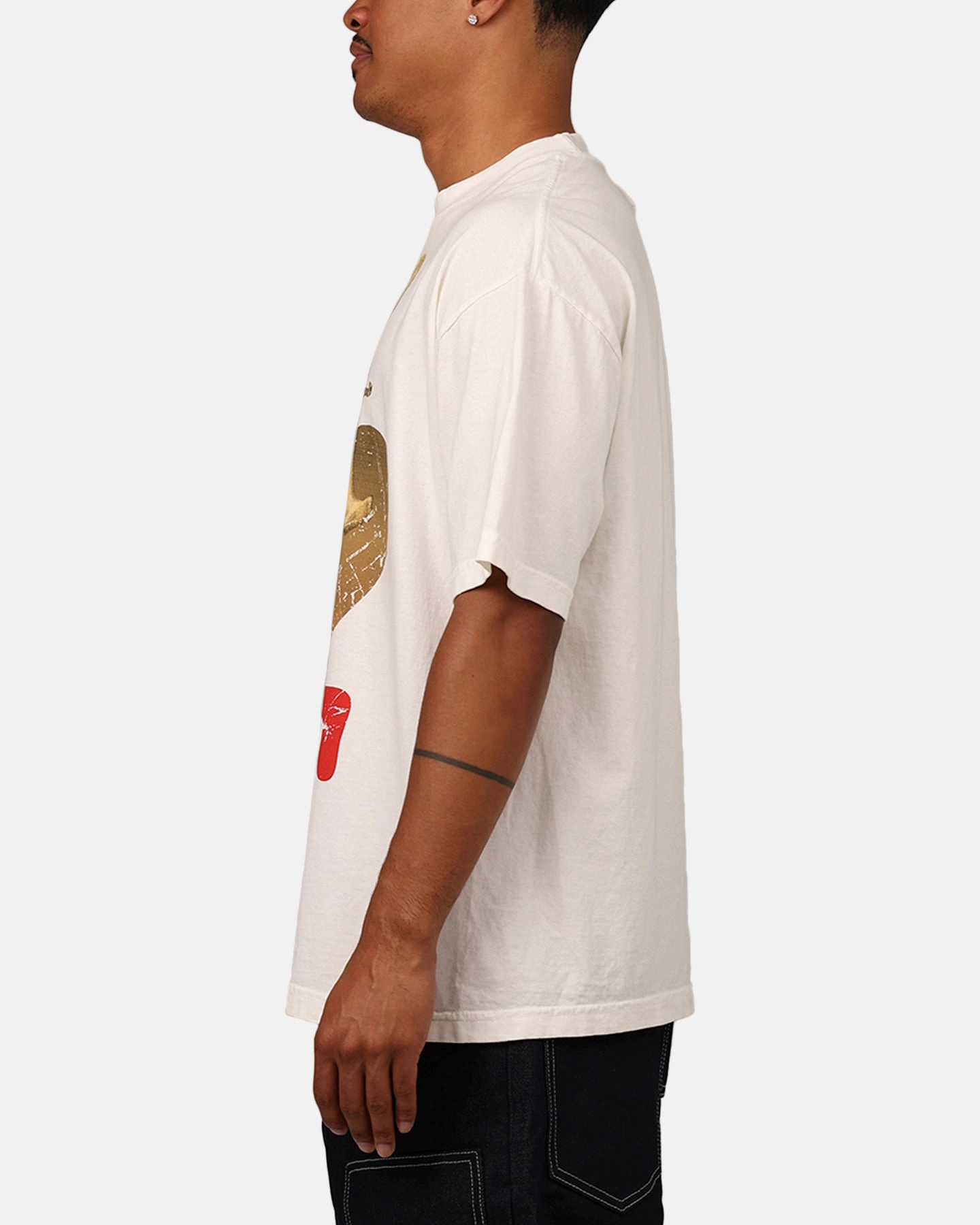 Washable fabric Sworn To Us I Love SF T-Shirt Eggshell