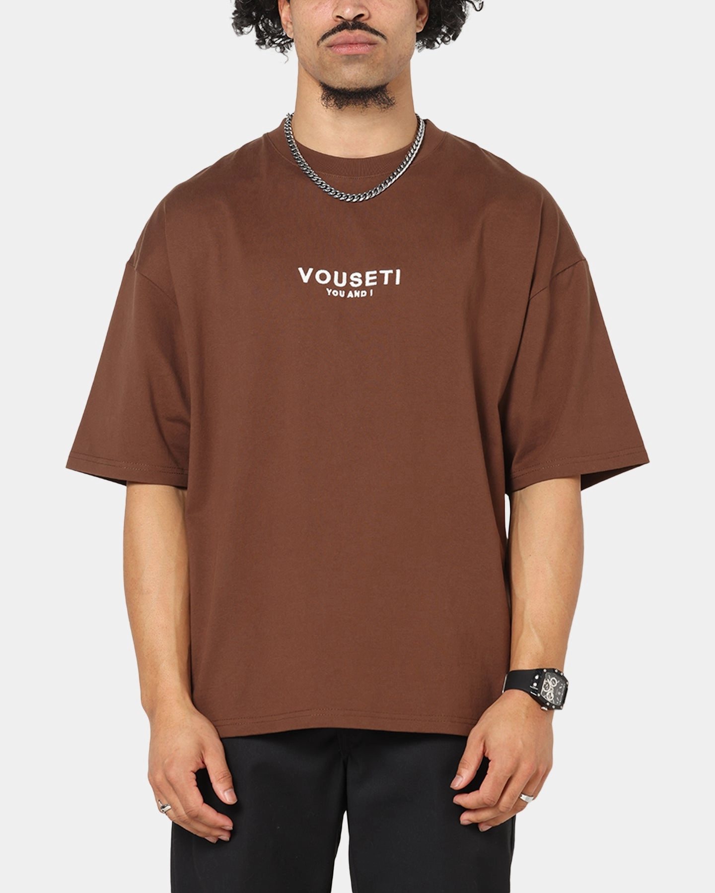 Vouseti Vouseti OG T-Shirt Mocha Soft Texture Classic Style