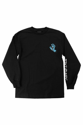 Santa Cruz Screaming Hand Long Sleeve Tee Stylish Day Wear DurableStitching