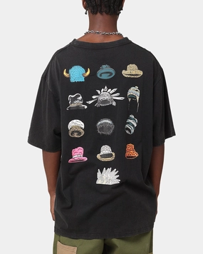 Jamiroquai Jamiroquai Vintage T-Shirt Washed Black Summer Comfort Stretchable Collar Band