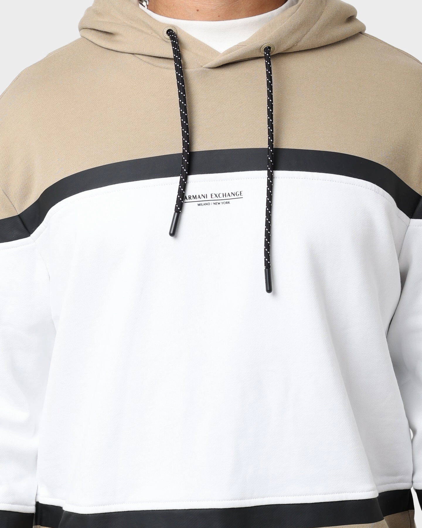 suitable for self use Level Armani Exchange Felpa Hoodie Tree House/Off White