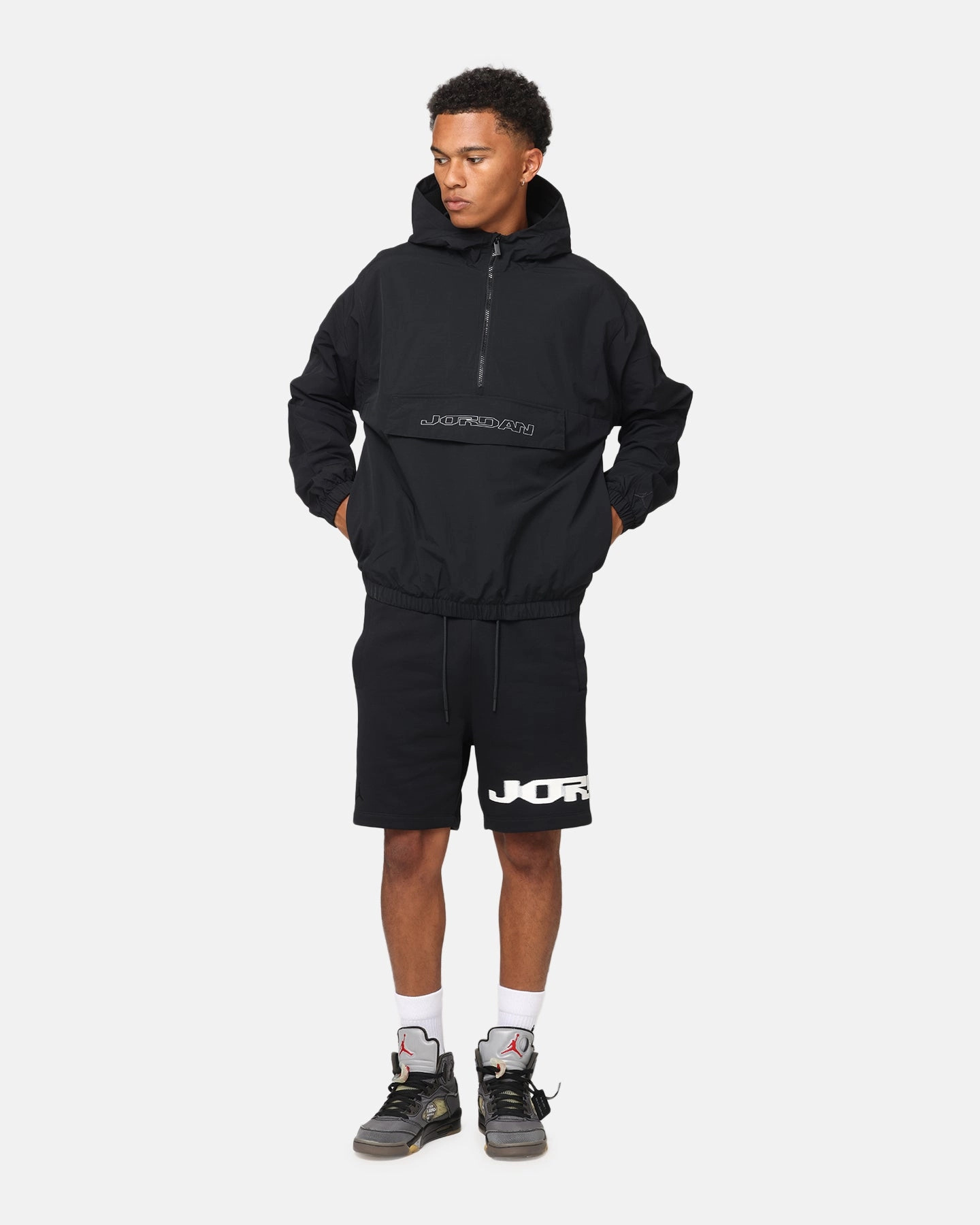 Jordan Jumpman MVP Jacket Black/Sail High-Tech Protection