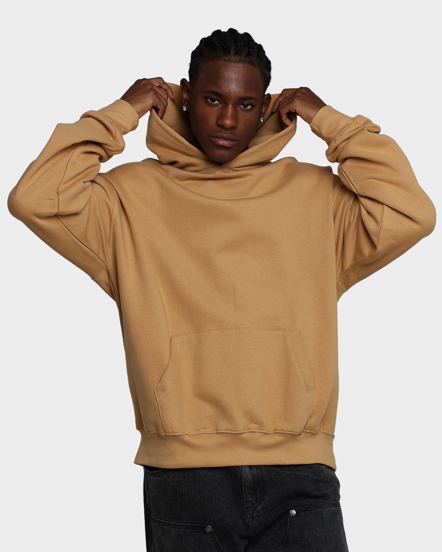 Cozy Outerwear MNML Everyday Hoodie Khaki