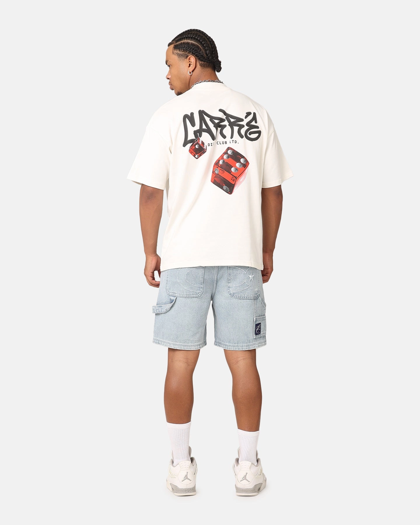 Carre Roll The Odds T-Shirt Off White Cozy Wardrobe