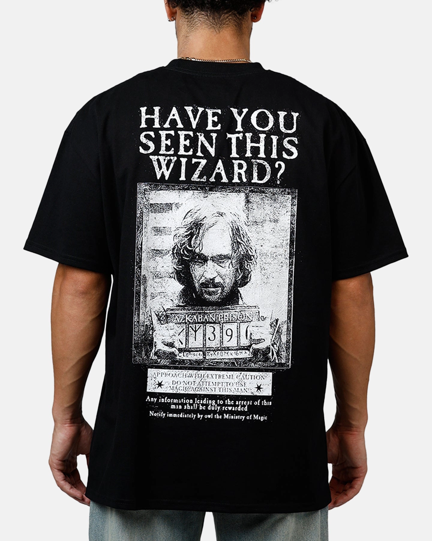 Goat Crew X Harry Potter Sirius Heavyweight T-Shirt Black Bold and Comfortable Zero Waste Production