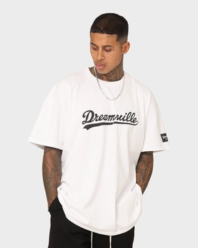 Breathable Material Sporty Fashion Dreamville Dreamville Logo Vintage T-Shirt Off White