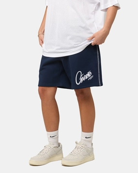 Carre Corrupt Sweat Shorts Navy poolside fashion