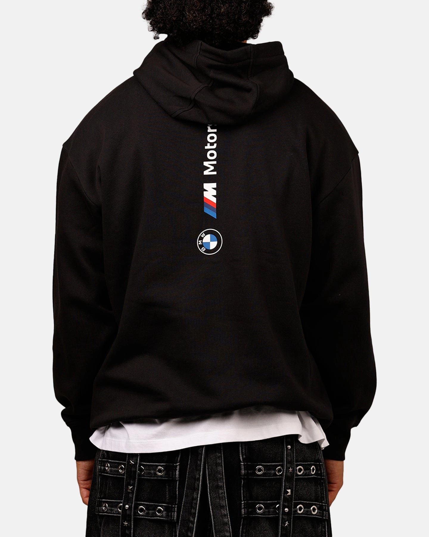Wilderness Dry Touch Puma X BMW MMS Motorsport Essential Fleece Hoodie Black