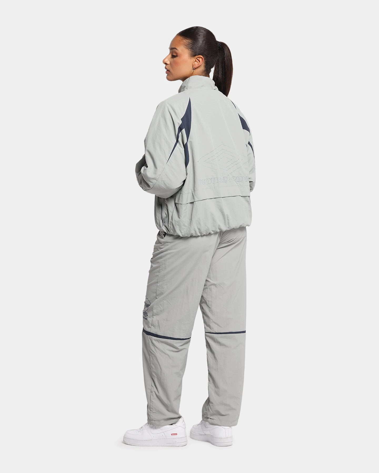Shampoo Boiler Room X Umbro Shell Track Jacket Grey