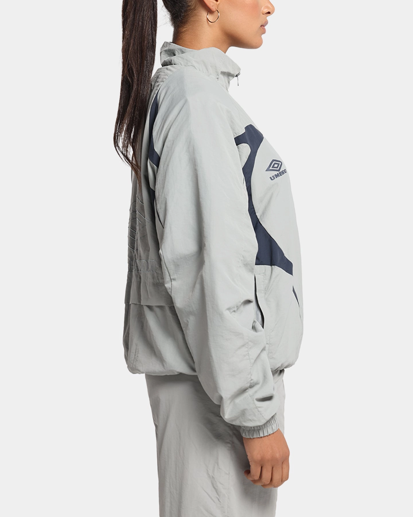 Halloween costume Boiler Room X Umbro Shell Track Jacket Grey