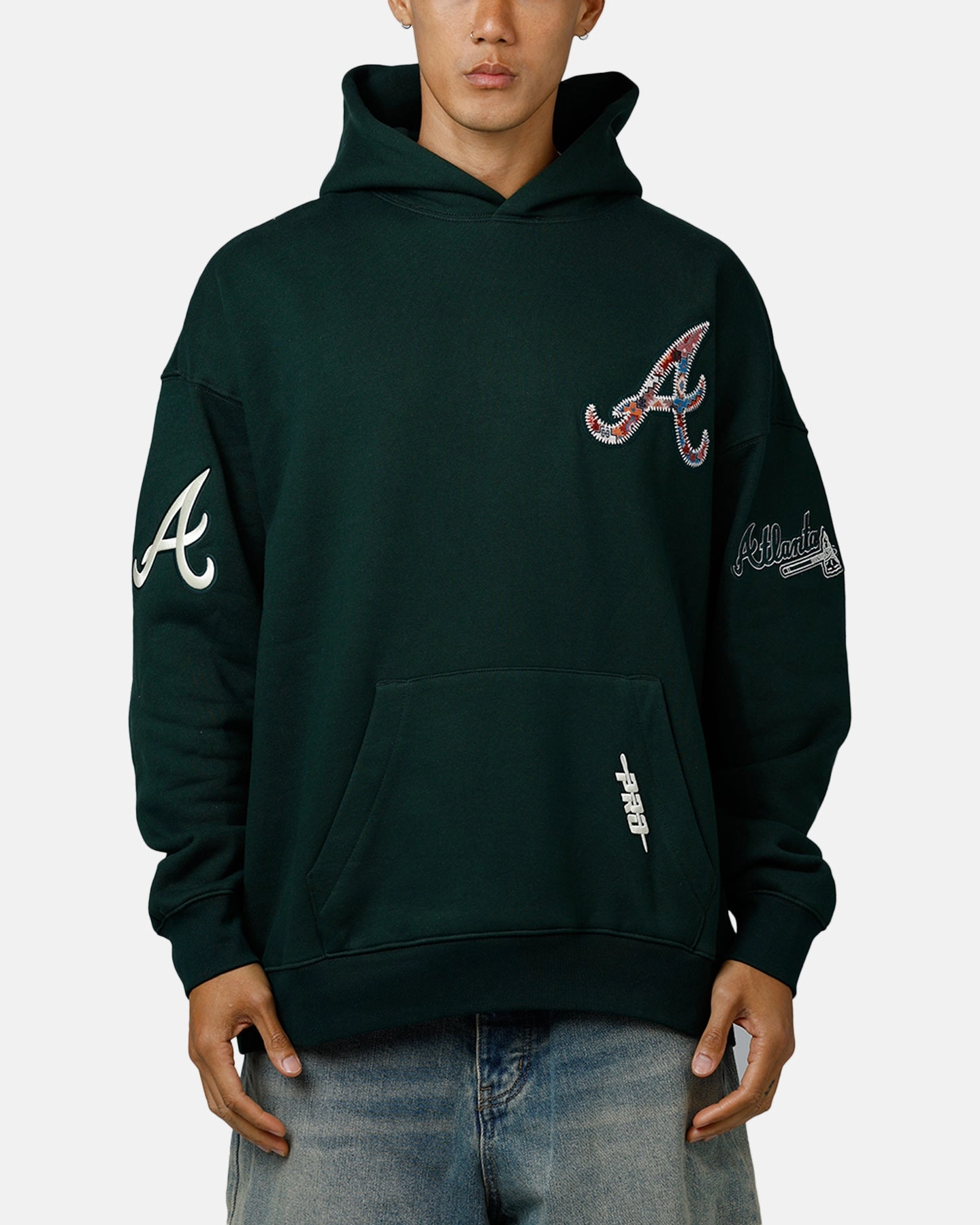 Functional Design Pro Standard Atlanta Braves Tapestry 2.0 Hoodie Dark Green