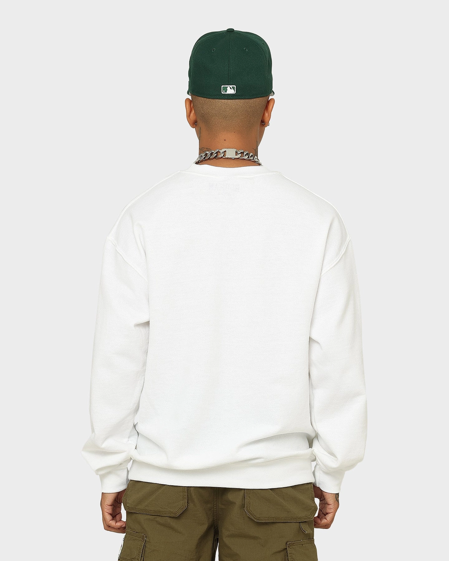 All Year Go To Layer Rodman Brand Rodman Face UV Crewneck White