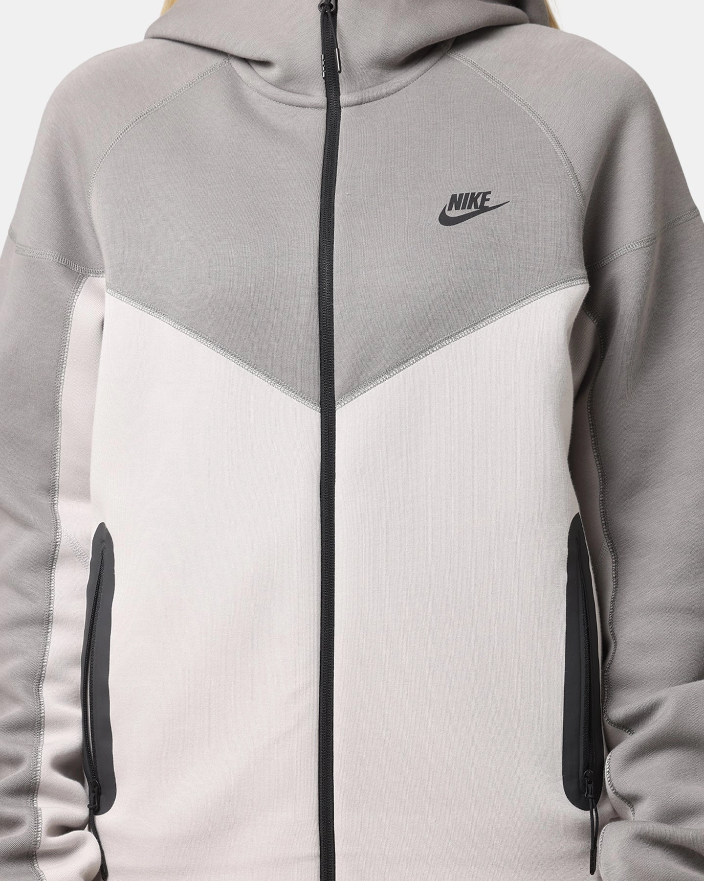 Nike Sportswear Tech Fleece Windrunner Full Zip Hoodie Lt Iron Ore/Flat Pewter/Black Thermoregulating Technology