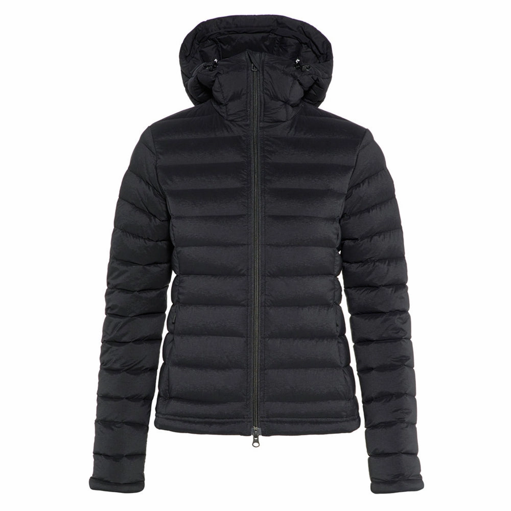 Travel Commuter Layer J.Lindeberg Ease Hooded Liner JL Down Golf Jacket Black - FW18 Women