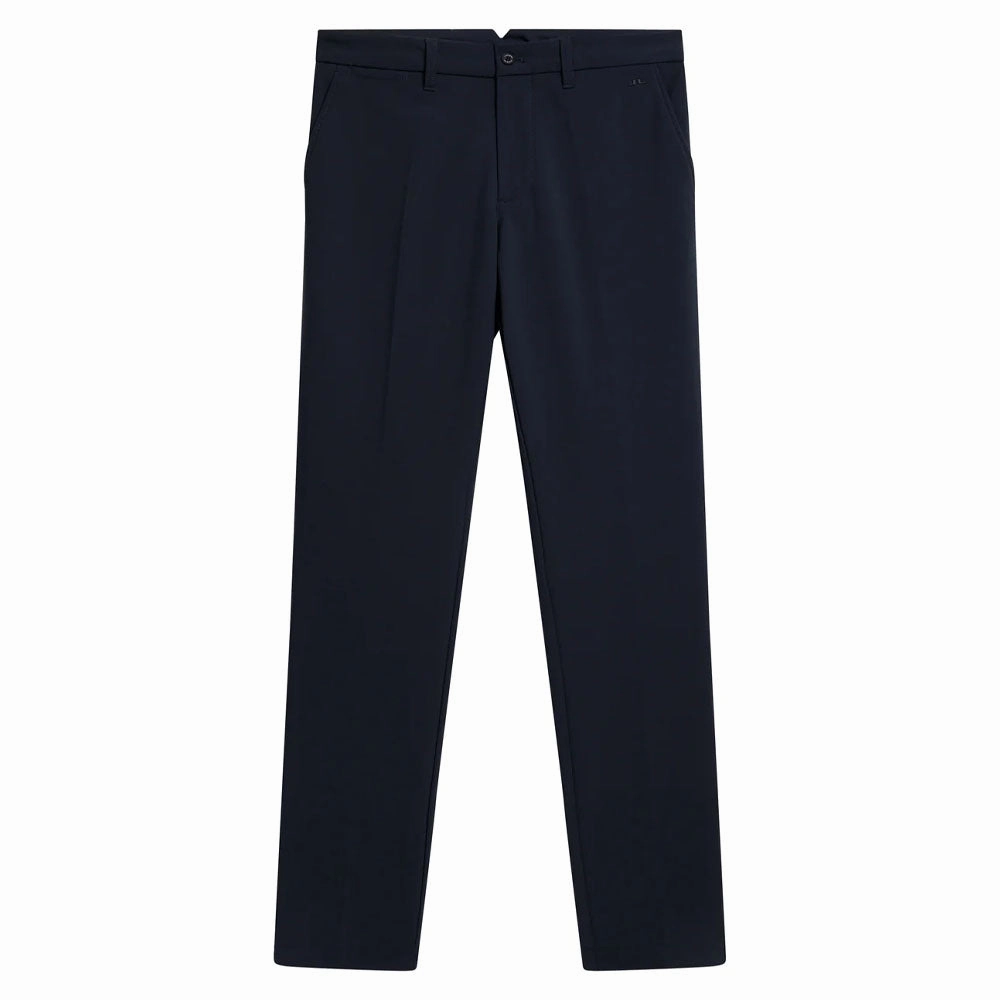 J.Lindeberg Ellott Bonded Fleece Golf Pants JL Navy - FW23 Men Streetwear vibe Adjustable Belt Loops