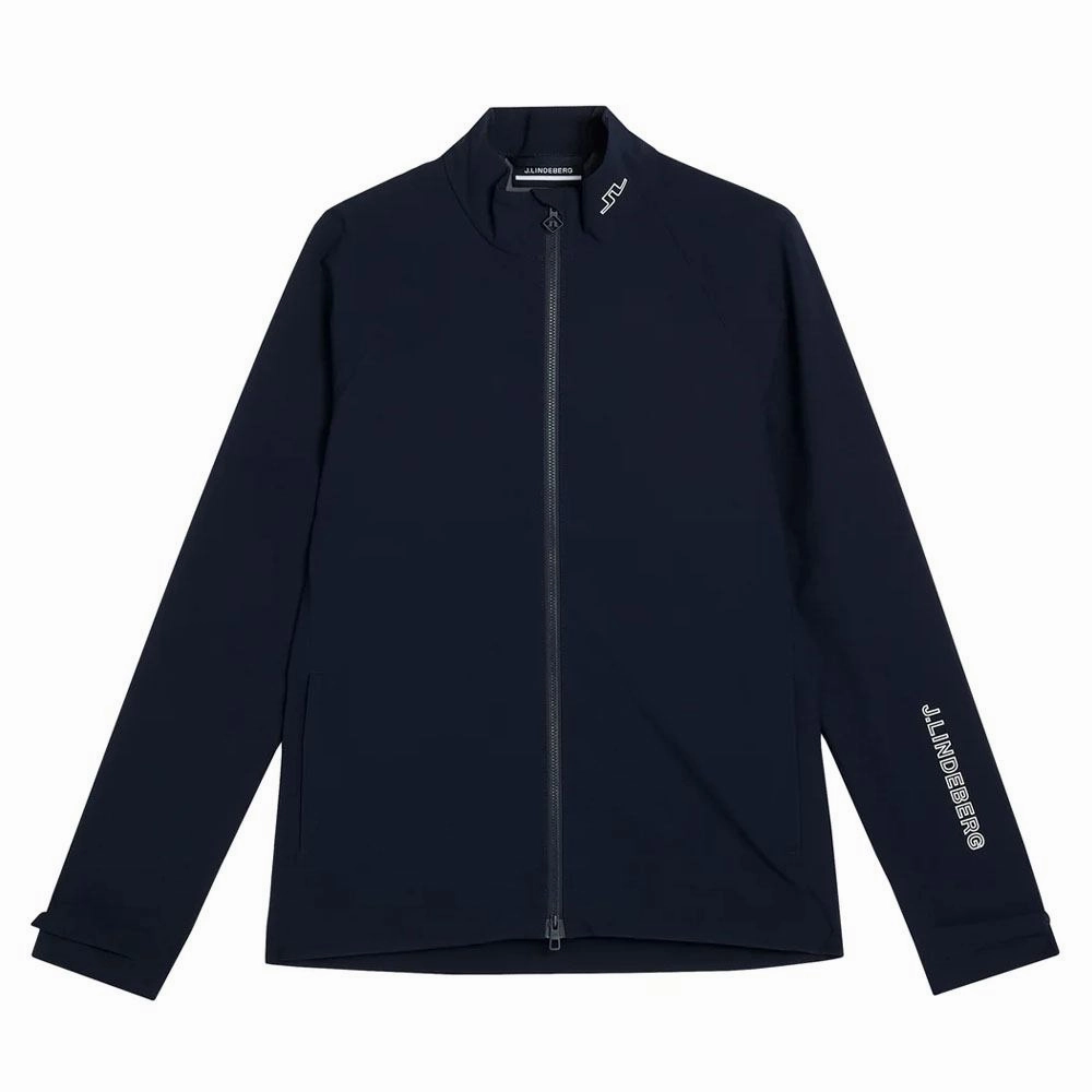 Casual Street Style J.Lindeberg Evertine Padded Rain Golf Jacket JL Navy - FW23 Women