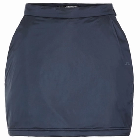 Soft Focus J.Lindeberg Lo Padded Golf Skirt JL Navy - SS20 Women