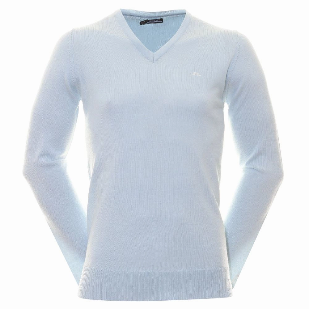 Statement Outerwear J.Lindeberg Lymann Knitted Golf Sweater Skyway - SS24 Men
