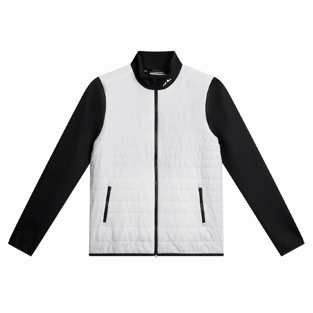 Active Wear J.Lindeberg Martina Quilt Hybrid Golf Jacket White - 24 Women