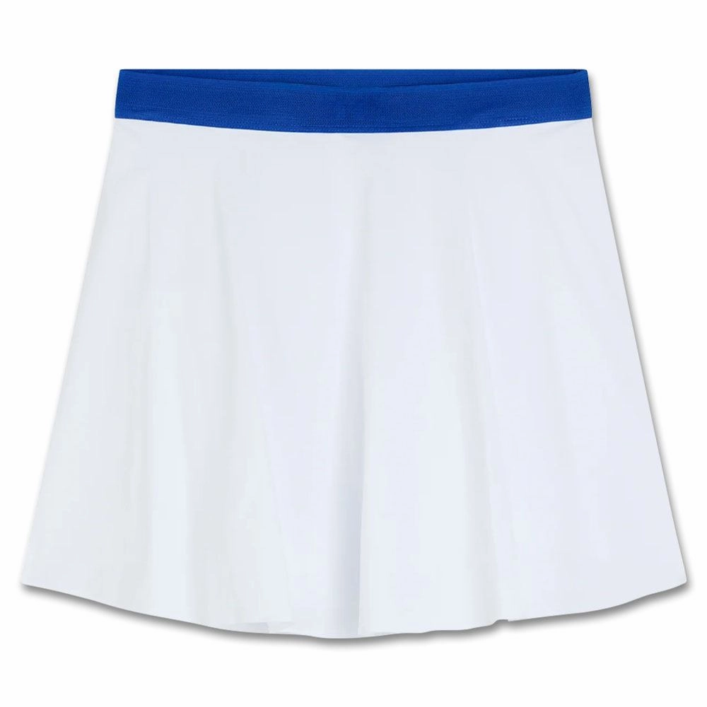 Soft Finish Satin feel J.Lindeberg Mimi Golf Skirt White - SS23 Women