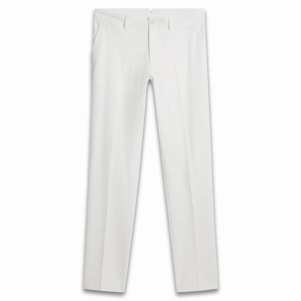 J.Lindeberg Sands Jacquard Golf Pants White - SS24 Men Timeless Wear