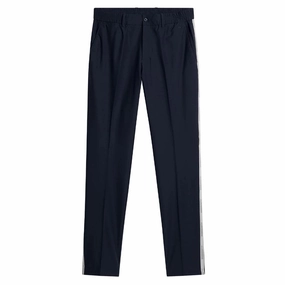 EcoFriendlyDye All-Purpose Comfort J.Lindeberg Stuart Stripe Golf Pants JL Navy - SS24 Men