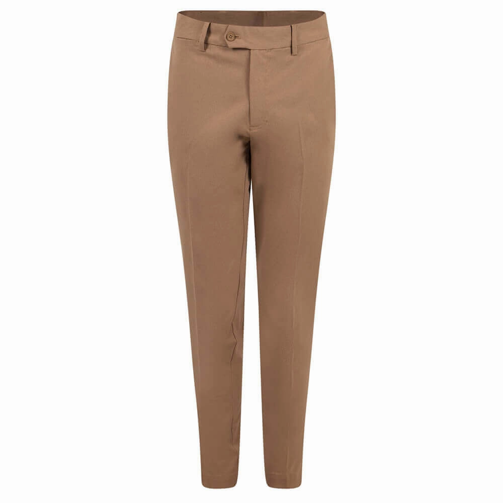 J.Lindeberg Vent Golf Pants Tiger Brown - SS24 Men Stylish Comfort