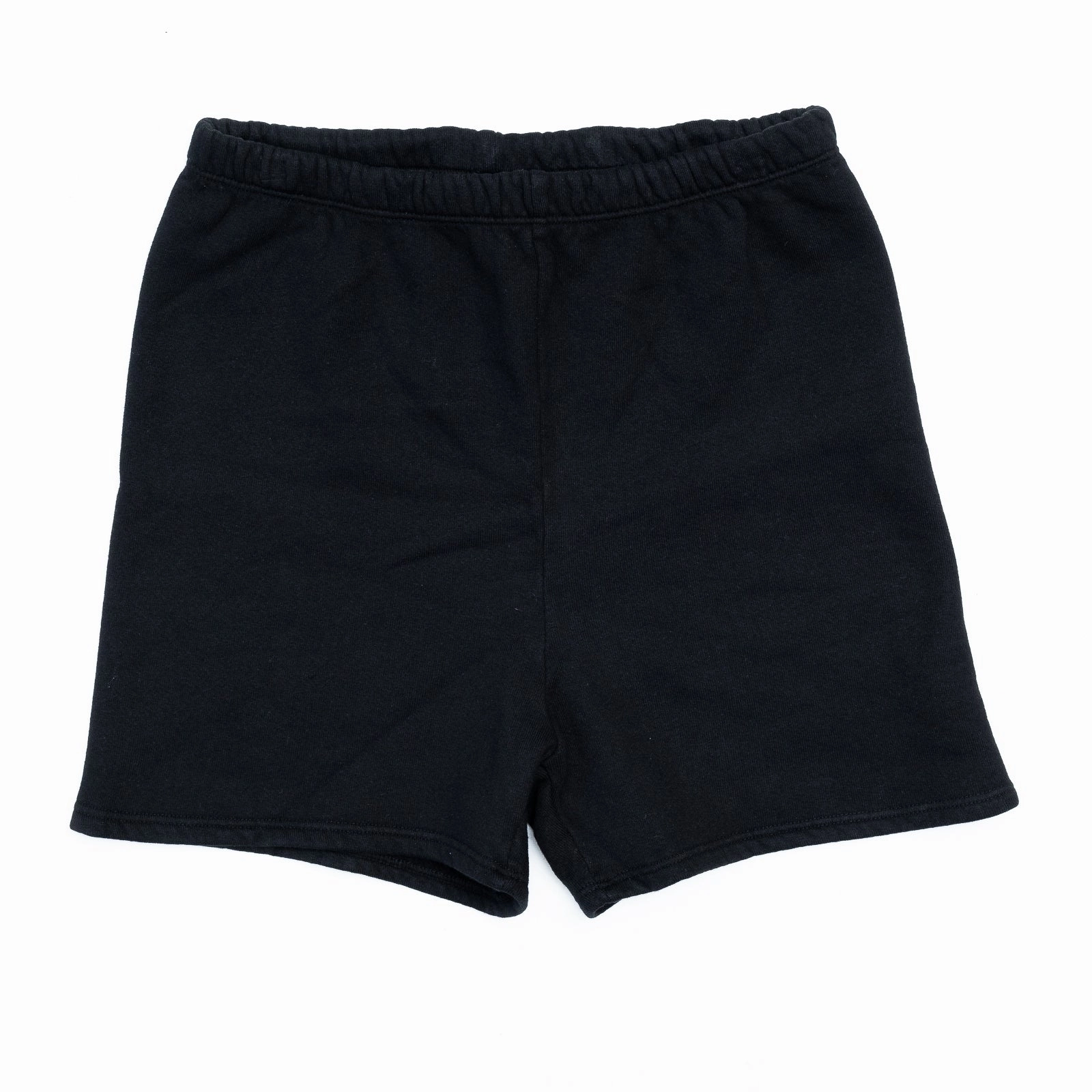 Running Shorts Style Basic Joah Brown Fitted Sweat Short 'Black French Terry'