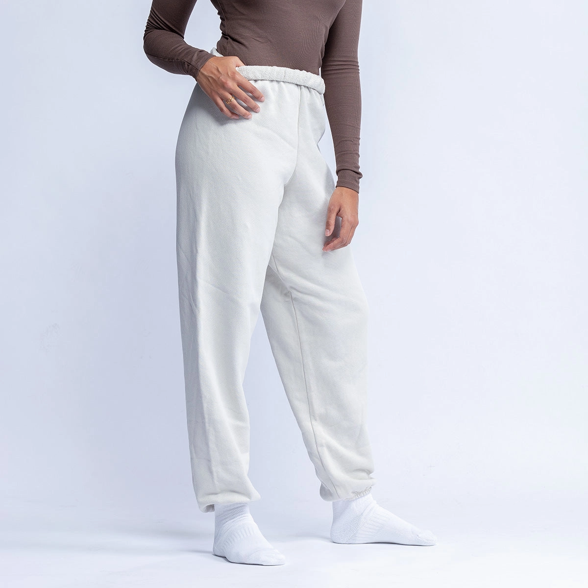 Weather Flex Joah Brown Oversized Jogger 'Sahara French Terry'