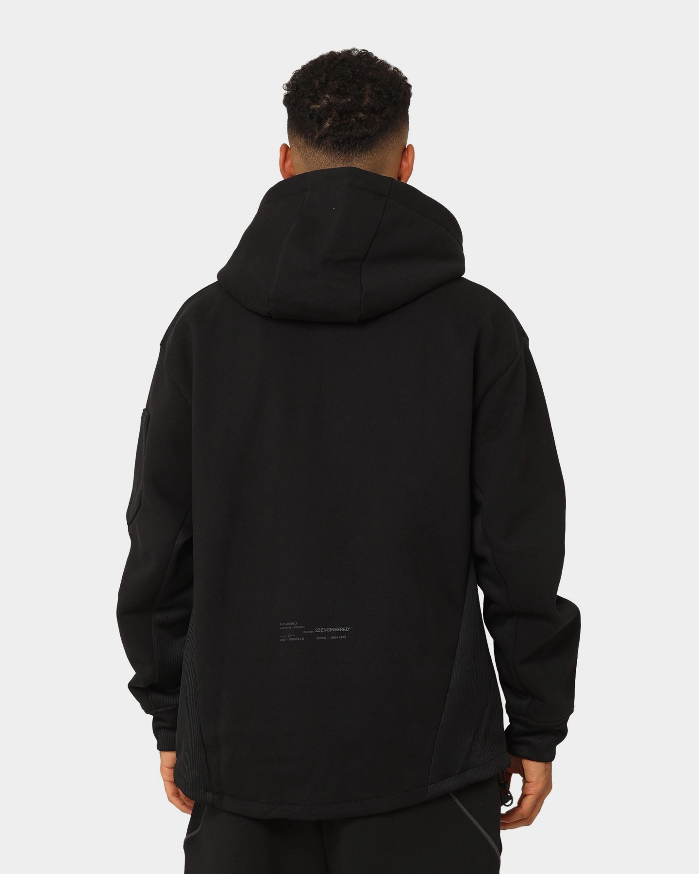 Jordan 23 Engineered Statement Fleece Pullover Hoodie Black Rank