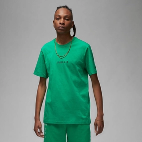 Daily Outfit Style Minimalist Look Jordan Air T-Shirt 'Lucky Green'