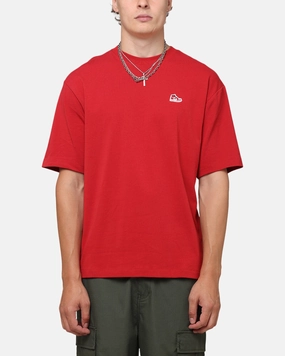 Jordan Brand Sneaker Patch Crew T-Shirt Varsity Red Autumn Wear
