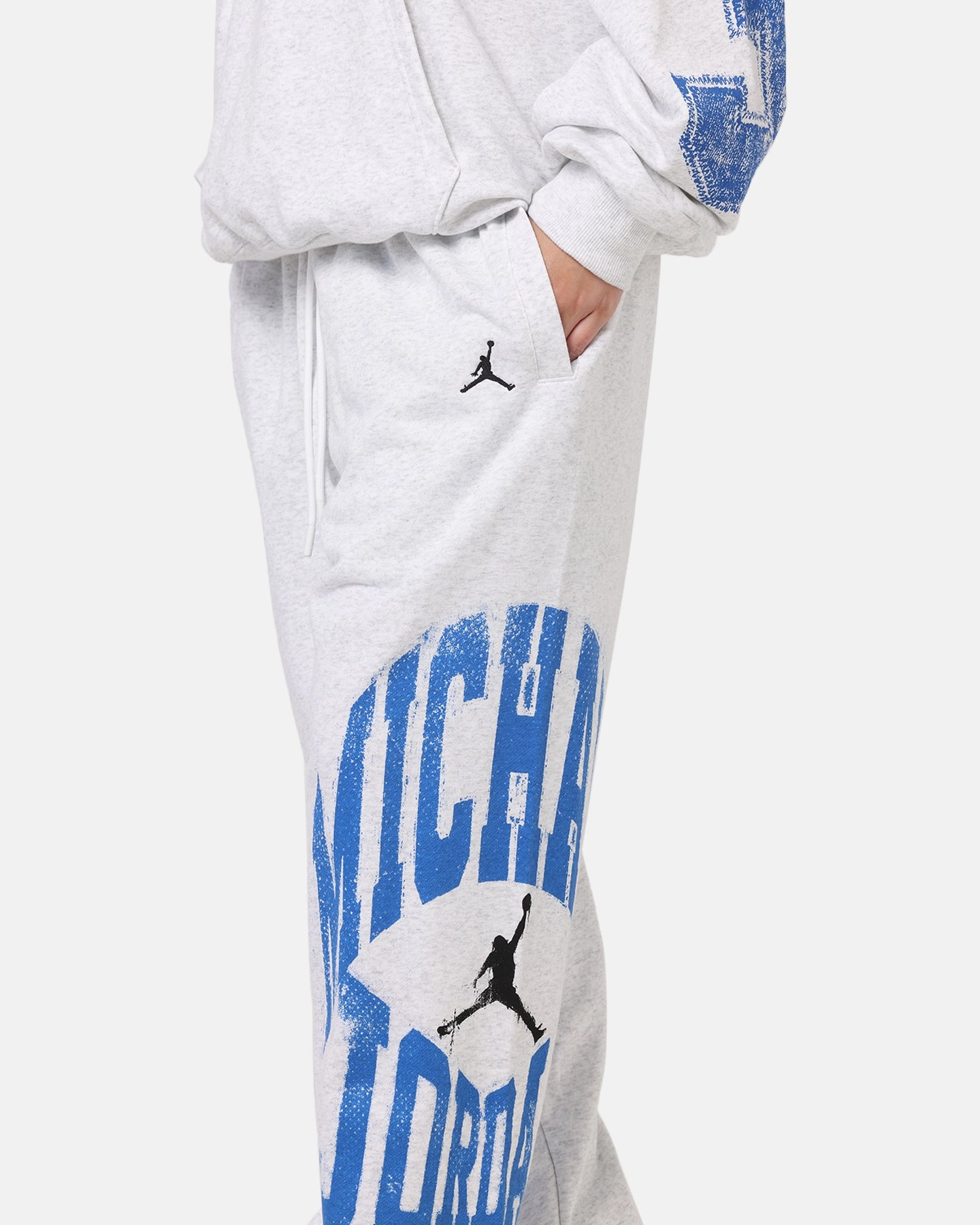 Jordan Brooklyn Collegiate Pants Birch Heather/Black Hip Friendly Pockets