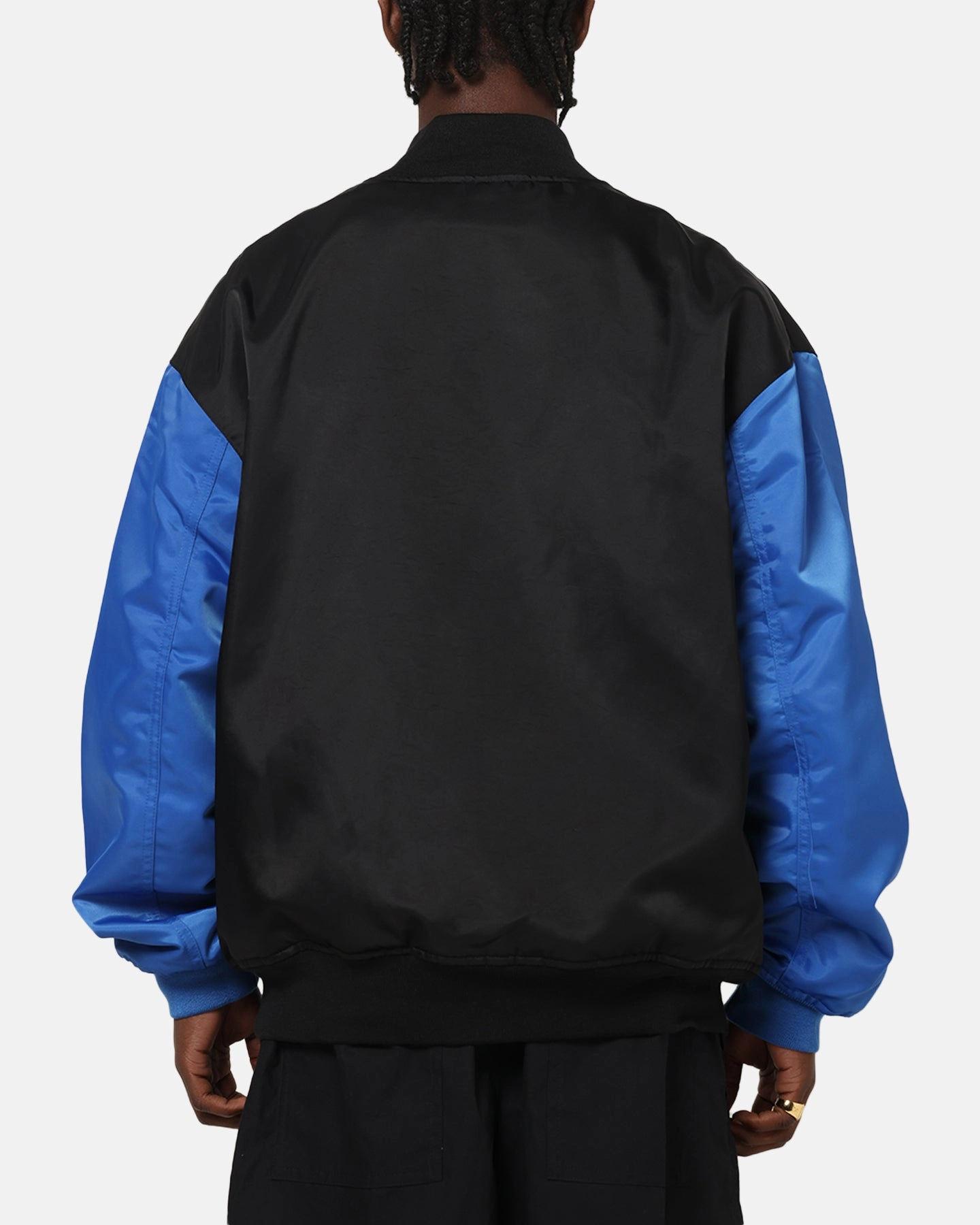 Jordan Brooklyn Collegiate Varsity Jacket Black/Blue Attraction