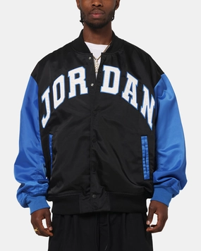Forgiveness Jordan Brooklyn Collegiate Varsity Jacket Black/Blue