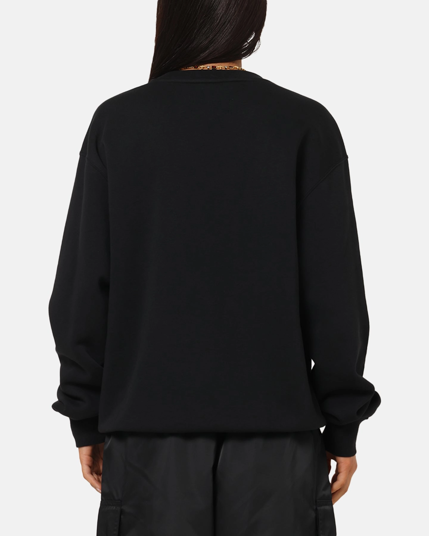 Thermal Insulation Jordan Brooklyn Fleece Crewneck Black/White