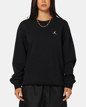 Simple Detail Jordan Brooklyn Fleece Crewneck Black/White
