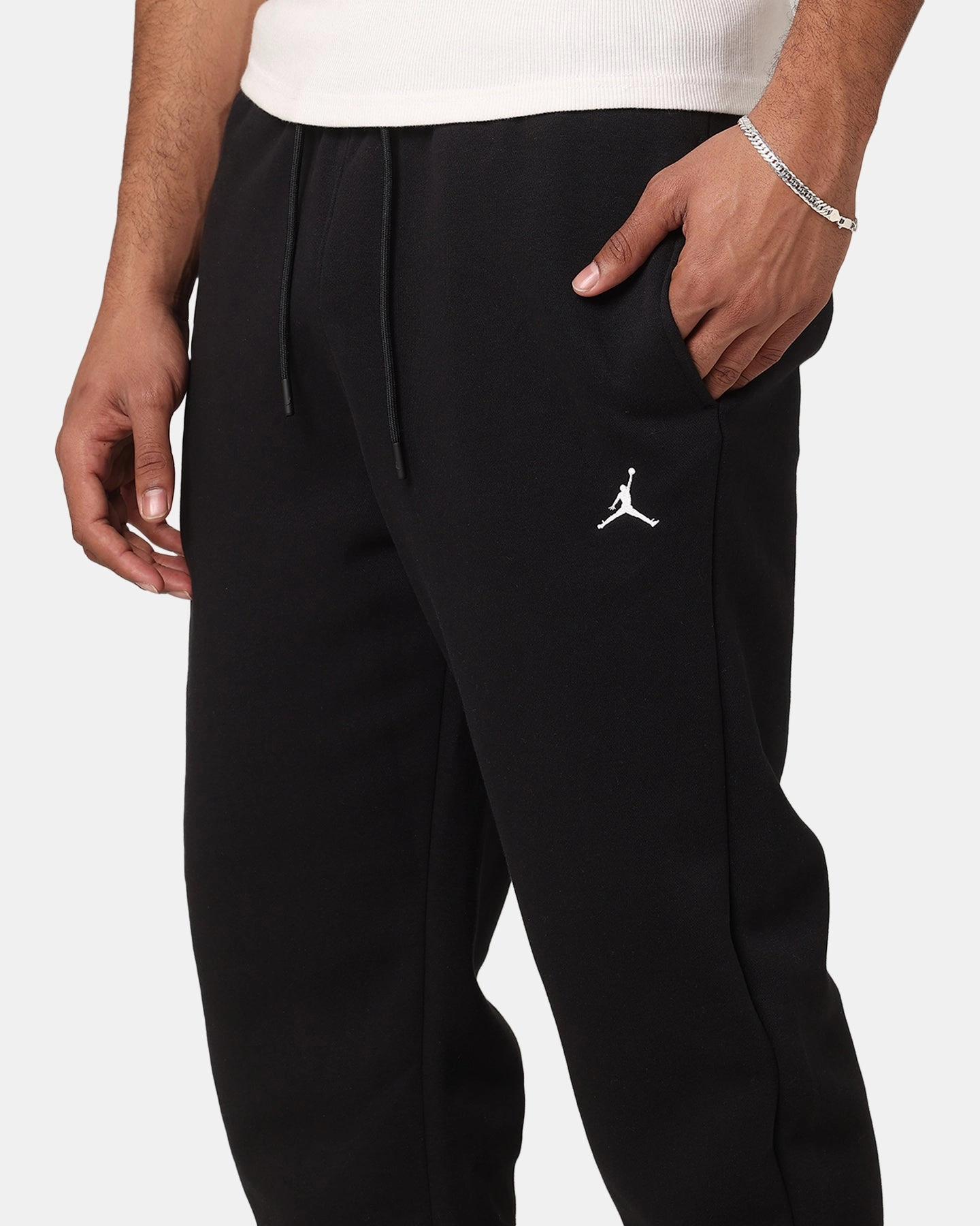 Smart Wear Street Active Jordan Brooklyn Fleece Pant Black/White