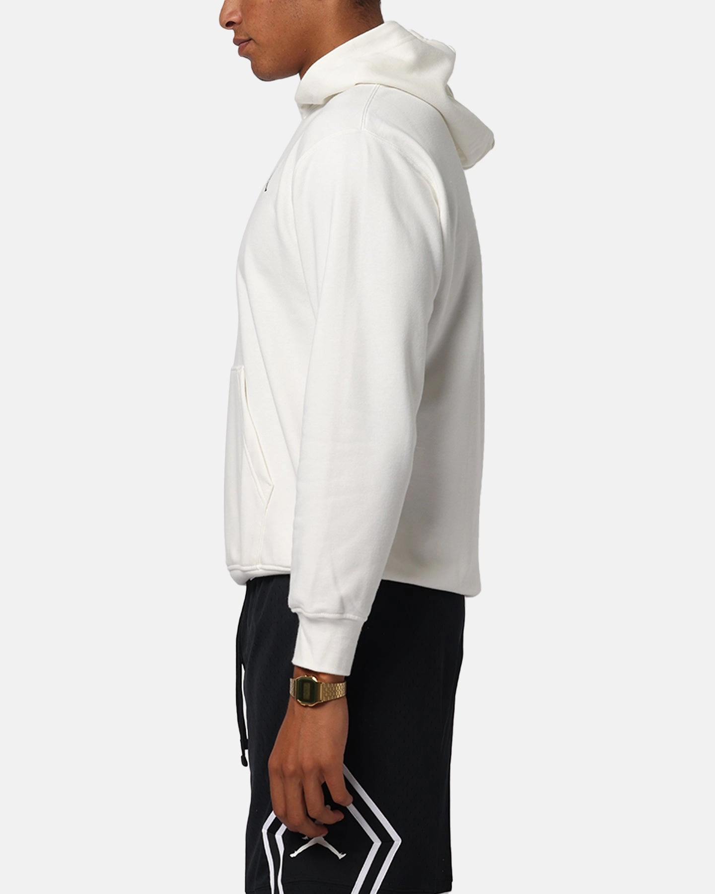 fresh water use Jordan Brooklyn Fleece Pullover Hoodie Sail/Black