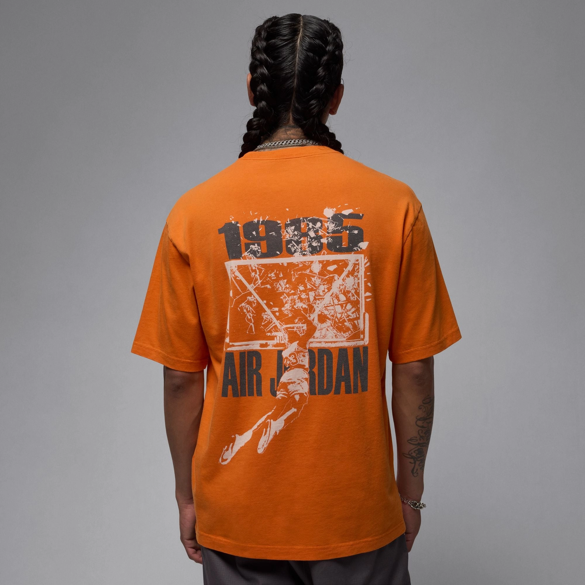 Jordan Brooklyn Graphic T-Shirt 'Starfish' Linen blend