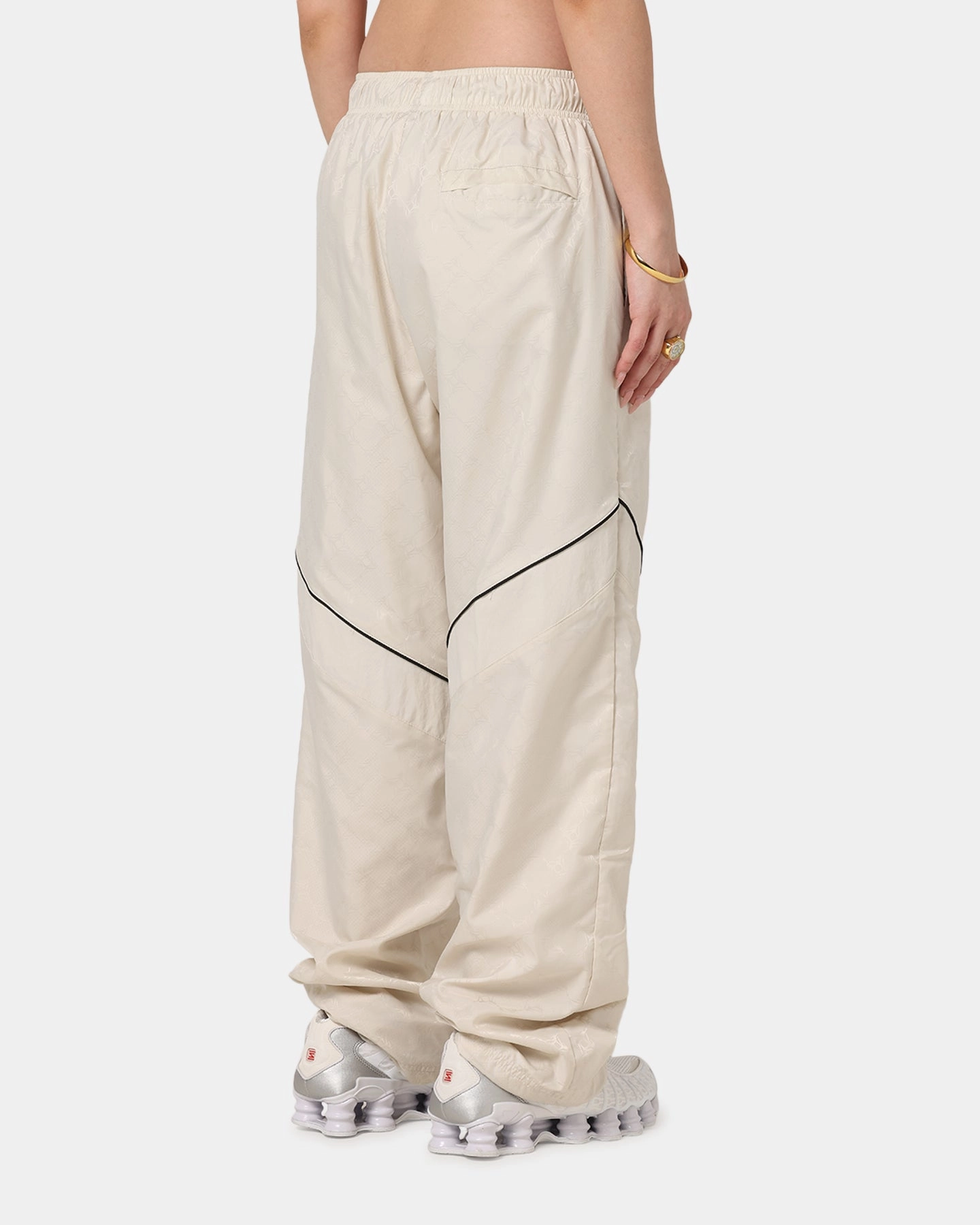 RegularFit Jordan Brooklyn Printed Draft Pants Lt Orewood Brown