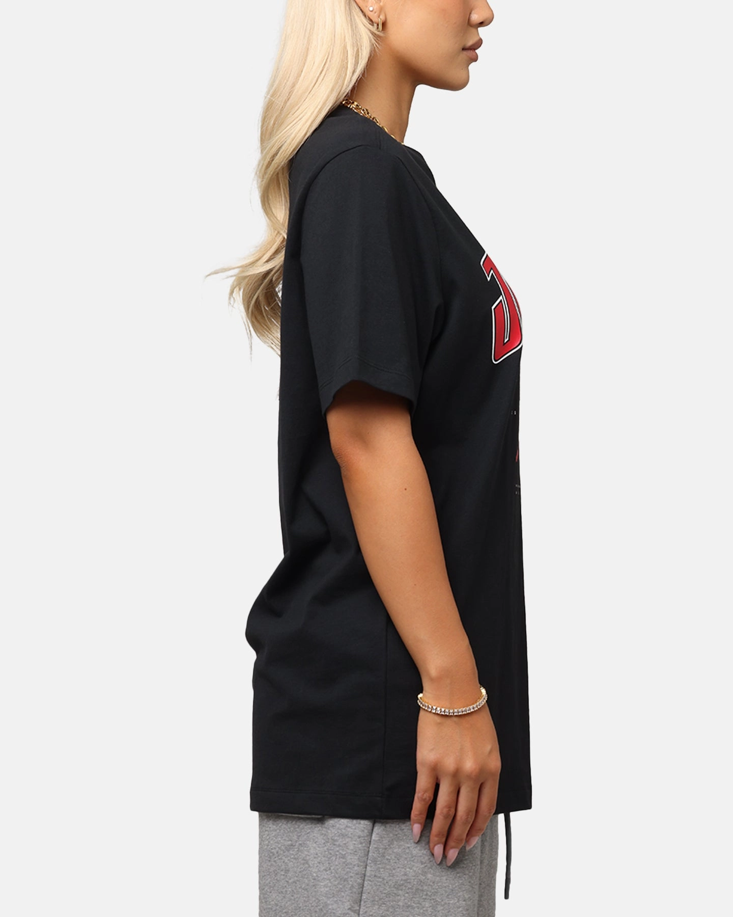 Casual Layer Jordan City 88 Crewneck T-Shirt Gym Red/Black